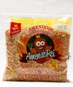 Amendoim torrado e granulado amendorei 500 gramas