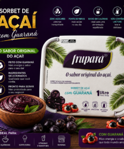 Sorbet acai com guarana 1L