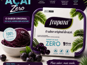 Sobert de Açai Zero 1L