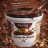 Creme de avelã Premium Trione 4kg em balde, sabor delicioso com avelãs e cacau.