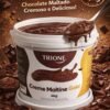 Creme Maltine Gold Trione 4kG em balde, chocolate maltado cremoso e delicioso.